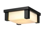 12" Led Integrated Outdoor Flush Mount/globe Electric/matte BLACK/25 W/free S&h. Fixed Price $60.00.