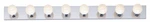Used Nuvo Lighting SF77/195 Eight Bath VANITY-48 Inches Wide By 4.75. Fixed Price $59.49.