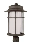 Trans Globe Lighting 5296 Rt 18.5" 1-LIGHT Outdoor Large Post Top Lantern, Rust. Fixed Price $227.09.