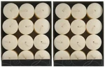 Lite 4520570 12 Pack 1.5" X 2" Classic Vanilla Votive Candles - Of. Fixed Price $42.90.