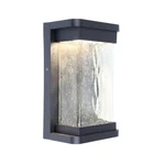 Lutec 1 Light Black Integrated Led Outdoor Wall Lantern Sconce. Fixed Price $38.00.