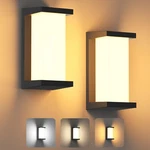 Packs 24W Modern Porch Lights Outdoor Wall LIGHT,3 Color Led Exterior Light.... Fixed Price $101.99.