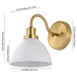 Safavieh Genetta 12.25" Wall Sconce, Reduced Price 4172700316 SCN4070A. Fixed Price $45.00.
