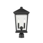 Z-lite 568PHBR-BK 2 Light Outdoor Post Mount Fixture, Black. Fixed Price $289.04.