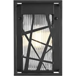 Elegant Lighting OD356W12BK Eyre 11.5 Inch Black Outdoor Wall Sconce. Fixed Price $100.00.