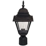 Canarm IOL1310 Black Single Light 16-3/4"H Outdoor Post. Fixed Price $28.53.