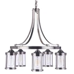 Craftmade 55325 Elliot Light 27"W Chandelier - Nickel. Fixed Price $598.00.