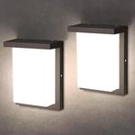 Modern Outdoor Wall Lights, Led 3CCT Selectable Porch Light, IP65 Waterp. Fixed Price $48.22.