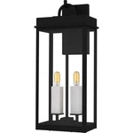 Quoizel CAM8409 Carmen Light 22" Tall Outdoor Wall Sconce - Black. Fixed Price $479.99.