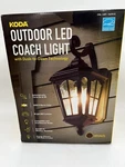 New Koda Led Coach Wall Lantern Dusk To Dawn Bronze- Outdoor Lighting Fixt. Fixed Price $95.75.