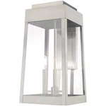 Livex Lighting 20858-91 Oslo 3 Inch Brushed Nickel Outdoor Wall Lantern. Fixed Price $735.97.