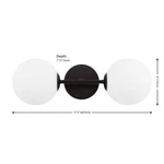 Safavieh Hymn Lt 17.5" Wall Sconce, Reduced Price 2172755196 SCN4137C. Fixed Price $56.00.