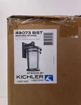Kichler Atwood 17.75 In. 1-LIGHT BROWNST1 Outdoor Hardwired Wall Lantern Sconce. Fixed Price $129.99.