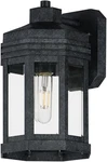 Maxim 30221CL Wright 13" Tall Light Outdoor Wall Sconce - Black. Fixed Price $115.20.