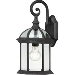 Nuvo Boxwood Light 15" Outdoor Wall, Clear Glass, Text. Black 60-4963. Fixed Price $89.99.