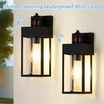 Letry Pack Rectangle Motion Sensor Outdoor Wall Light Waterproof E26 Lamp. Fixed Price $72.49.