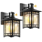 2 Pack Motion Sensor Outdoor Wall Lights, Dusk To Dawn Lighting, Led Exterior.... Fixed Price $163.68.