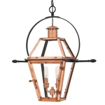Quoizel RO1911 Copper Rue De Royal 2-LIGHT 21"W Outdoor Pendant. Fixed Price $869.99.