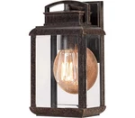 Quoizel BRN8406IB - New In Box 1 Light Exterior Wall Sconce. Fixed Price $155.00.