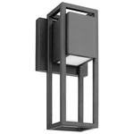 Nuvo Lighting Supreme 10W Led Small Wall Lantern, Black 62-1653. Fixed Price $128.00.
