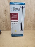 Patriot 1PENDANT Hanging Outdoor Light Brushed Nickel Frosted Glass New Box. Fixed Price $15.95.