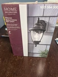 Home Decorators Collection Wilkerson Small Exterior Wall Lantern- Black- New. Fixed Price $60.00.