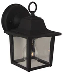 Craftmade Z190 Black Coach Lights 8" Outdoor Wall Sconce. Fixed Price $36.90.