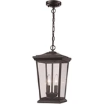 Trans Globe Lighting 50774-BK Turlock Outdoor Pendant Chandeller Black. Fixed Price $155.80.