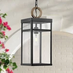Hinkley Porter 19" High Black Led Outdoor Hanging Light. Fixed Price $344.25.