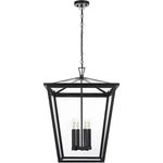 Elegant Lighting OD334H27BK Oxford 20 Inch Black Outdoor Pendant. Fixed Price $534.00.