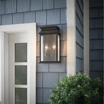 Home Decorators Sirrine 17.25 2-LIGHT Black Outdoor Wall Sconce KB27704. Fixed Price $44.99.