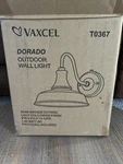 Vaxcel T0367 Dorado 1-LIGHT Outdoor Wall Sconce In Farmhouse/barn 9. Fixed Price $45.00.