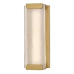 Hinkley Lighting Zayde Led 16" Outdoor Wall Mount Lantern, Brass - 28974HB. Fixed Price $379.00.