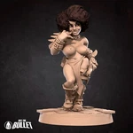 Kim, The Dwarf Rogue Bite Bullet 3D Printed Exotic Pathfinder Miniature. Fixed Price $7.99.