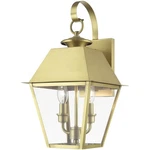 Livex Lighting 27215-08 Wentworth Outdoor Wall Natural Brass. Fixed Price $499.96.