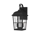 Quoizel Knox 2-LIGHT 15.75-IN Matte Black Outdoor Wall. Fixed Price $79.99.