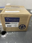 Progress Lighting P5744-31 Black Outdoor Flush Mount With White Diffuser. Fixed Price $22.15.