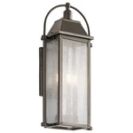 Kichler Harbor Row Outdoor Wall 3LT, Olde Bronze, Clear Seeded - 49715OZ. Fixed Price $604.99.