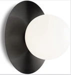 1-LIGHT Modern Globe Wall Sconce Ceiling Fixture Indoor Black. Fixed Price $28.79.