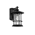 Tidoin Black Plug-in Outdoor Wall Lantern Sconce Porch Light With Clear Glass. Fixed Price $41.45.