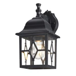 Lit-path Dusk To Dawn Outdoor Wall Lantern Matte Black Large Exterior. Fixed Price $66.55.