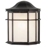 Westinghouse 66898 Textured Black On Cast Aluminum 1-LIGHT Outdoor Wall Lantern. Fixed Price $28.61.