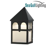 Lot Of 6 Sea Gull 8507091S-12 Small Led Wall Lantern 5" Black. Fixed Price $89.50.