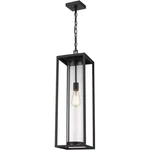 Z-lite 584CHB-BK Dunbroch Outdoor Pendant Chandeller Black. Fixed Price $280.00.