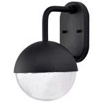 Nuvo Lighting Atmosphere Led Medium Wall Lantern, Black/clear Seeded 62-1616. Fixed Price $187.99.