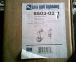 Sea Gull Lighting 8503-02 Outside Wall Mount Brass Lantern Beveled Glass So. Fixed Price $24.99.