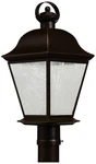Kichler Mount Vernon 20 3/4" High Led Traditional Outdoor Post Light. Fixed Price $569.99.