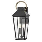 Hinkley Lighting Dawson 2LT Outdoor Wall Mount, Black/clear Beveled - 17504BK. Fixed Price $389.00.