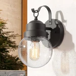 Outdoor Porch Wall Lighting, Anti-rust Exterior Fixture With Globe Se. Fixed Price $83.99.