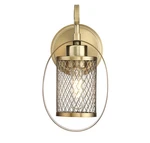 Bellevue SH90015 Light 12" Tall Wall Sconce - Brass. Fixed Price $136.00.